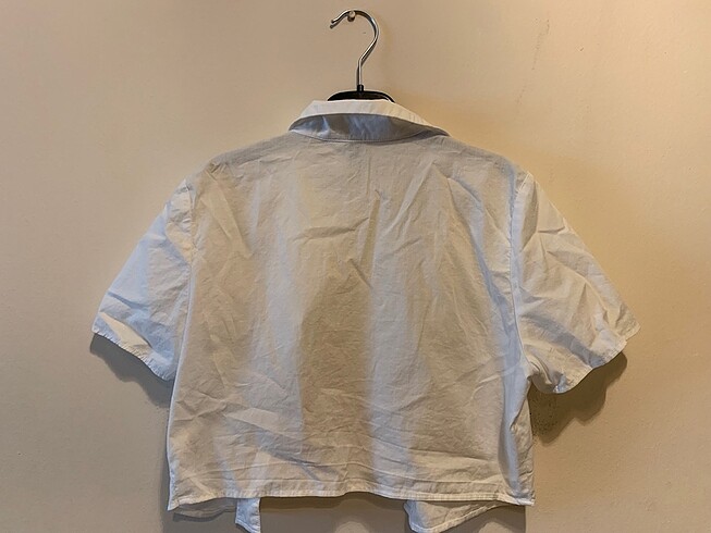 H&M H&M Oversize kısa gömlek