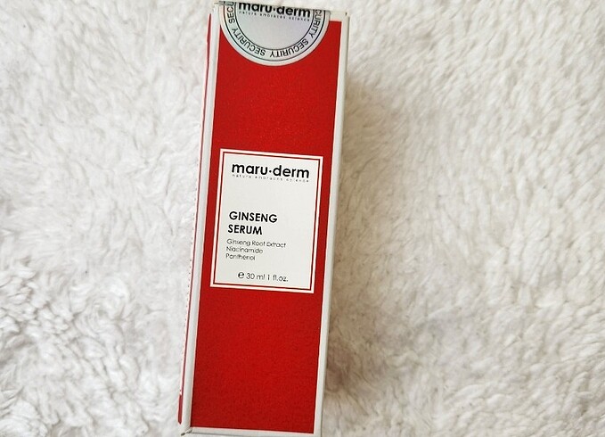 Diğer MaruDerm GINSENG SERUM