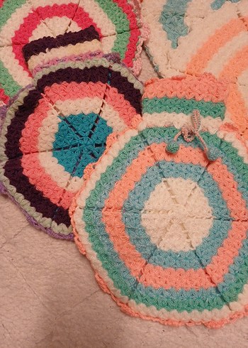 Renkli Örgü lif - Görsel 4