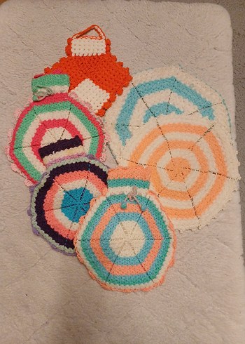 Renkli Örgü lif - Görsel 5