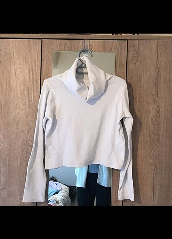 Steeetbox geniş boğazlı crop kazak