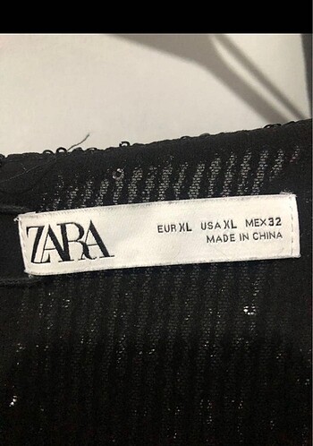 Zara Zara payetli elbise