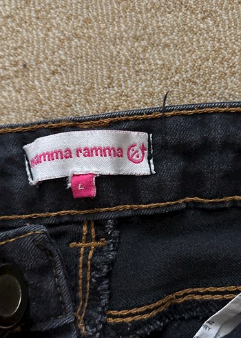4 Yaş Beden Kız Çocuk Koyu Renkli Fit Kesim Denim Pantolon