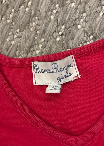 Mammaramma Uzun Kollu Pullu ve Nakışlı Bebek Kız Takımı