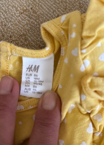 H&M Kolsuz, Fırfırlı Kız Çocuk Elbisesi