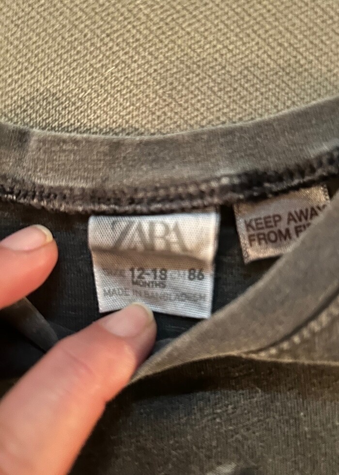 Zara tshirt - Görsel 3