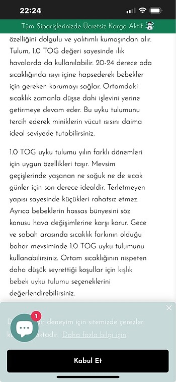 Kidzee 1.0 tog uyku tulumu - Görsel 6