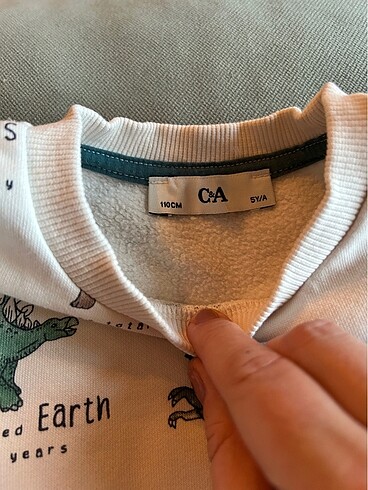 C&A içi tüylü sweatshirt - Görsel 2