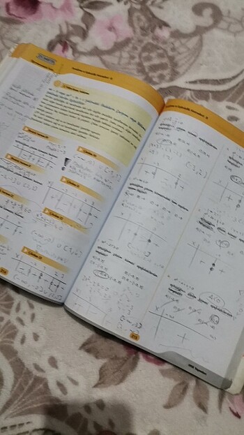 Diğer Birazı kullanıldı çoğu boş 11. Sınıf matematik defter kitap ens