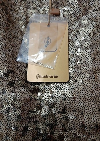 Parlak Altın Payetli Mini Atlet - Görsel 2