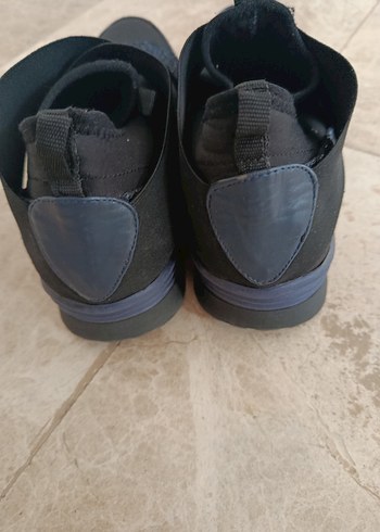 Kadın Mavi Dolgu Topuklu Spor Ayakkabı - Görsel 5