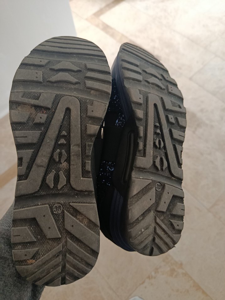 Kadın Mavi Dolgu Topuklu Spor Ayakkabı - Görsel 4