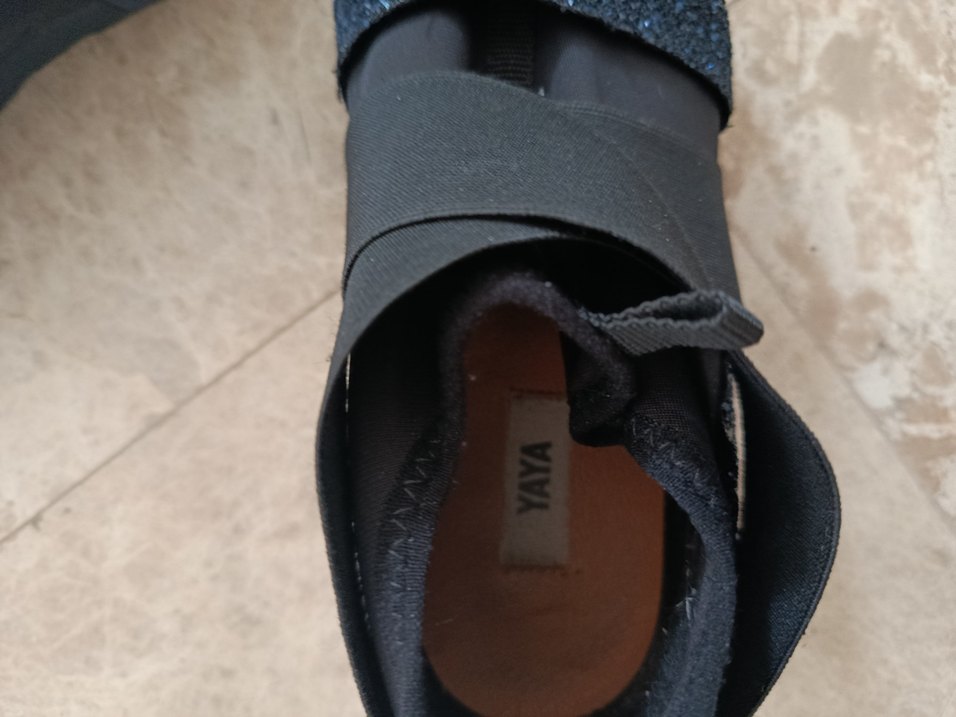 Kadın Mavi Dolgu Topuklu Spor Ayakkabı - Görsel 3