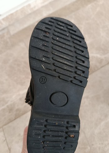 Kız çocuk siyah bot - Görsel 4