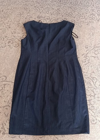 Kadın Lacivert Midi Elbise - Görsel 3