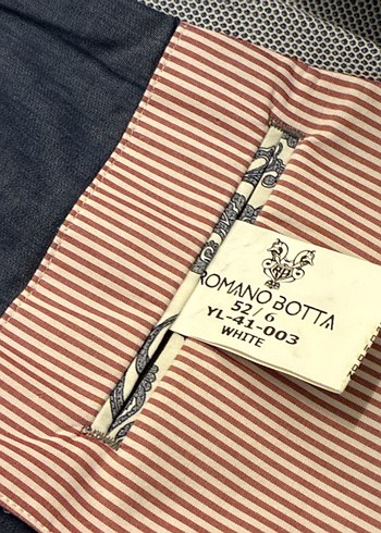 Lacivert Beyaz Erkek Düğmeli Modern Klasik Ceket - Görsel 4