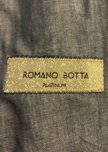 Lacivert Beyaz Erkek Düğmeli Modern Klasik Ceket - Görsel 5