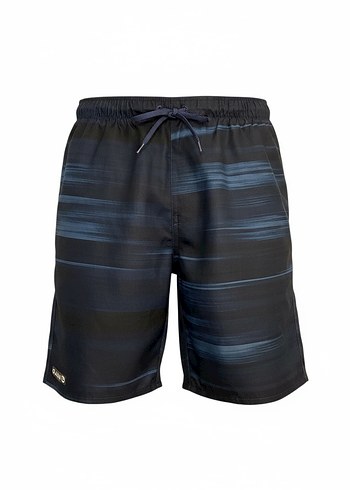 Decathlon Erkek Gri Desenli Yüzme Şortu - Görsel 2