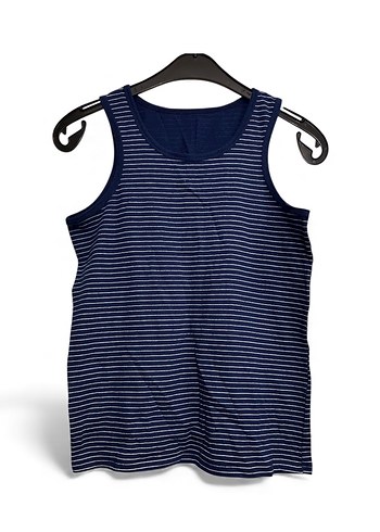 Erkek Çocuk Siyah Bağlama Desenli Atlet - Görsel 2