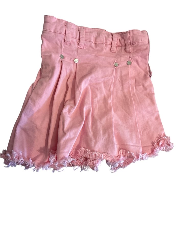 Best Kids Pembe Denim Etek,6-7 Yaş - Görsel 2