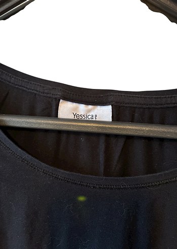 Siyah, kısa kollu, hamile tişörtü - Görsel 3