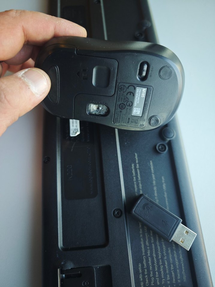 Logitech Kablosuz Klavye ve Fare Seti - Görsel 4