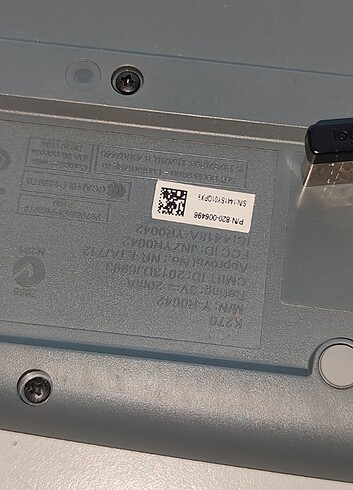 Logitech kablosuz klavye mouse seti  - Görsel 8