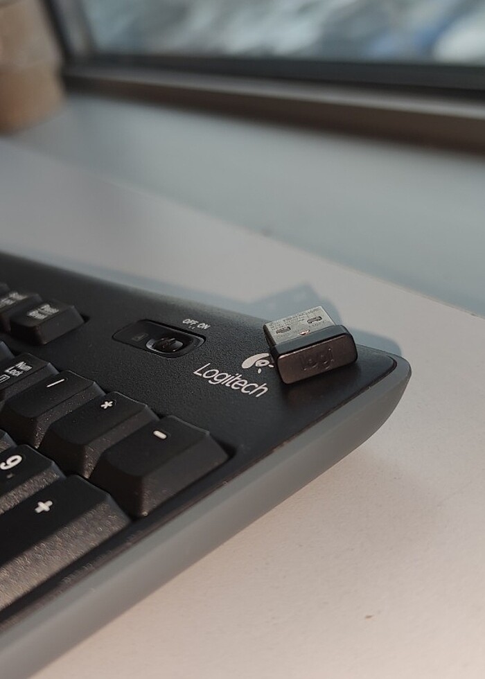 Logitech kablosuz klavye mouse seti  - Görsel 4