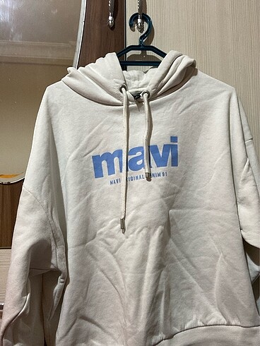 Mavi kadın sweat