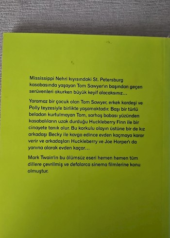 Tom Sawyer - Mark Twain - Görsel 2
