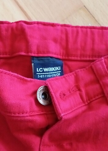 LC Waikiki LCW vaiikiki erkek kırmızı çocuk pantolon
