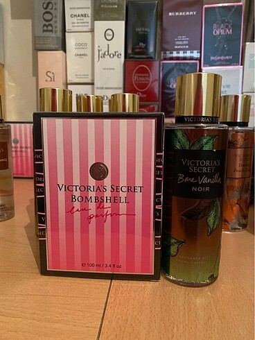Victoria s Secret Vücut Spreyi Ve Bomshel Parfüm