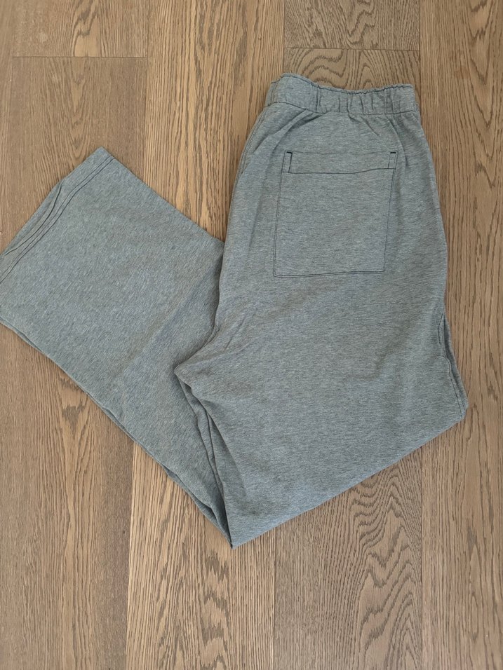 Gri Kadın Rahat Kesim Eşofman Altı - Görsel 3