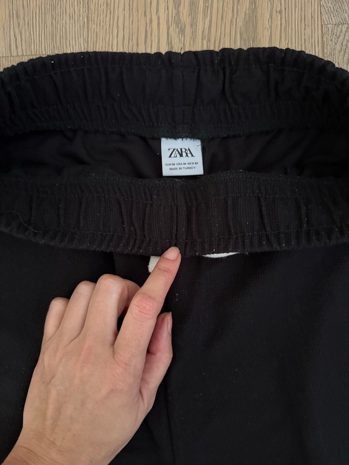 Erkek Siyah Pamuklu Rahat Kesim Şort - Görsel 2