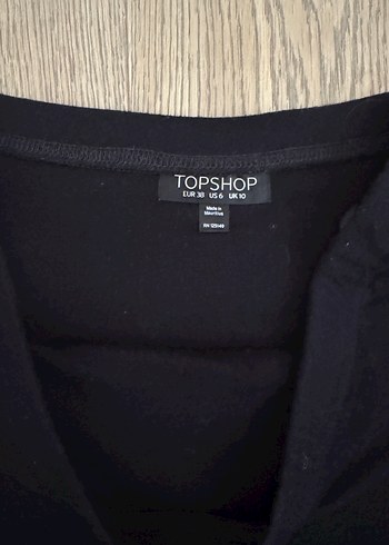 38 Beden siyah Renk TOPSHOP UZUN TRİKO ETEK