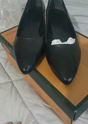 Kadın Siyah Klasik Topuklu Ayakkabı - Görsel 5