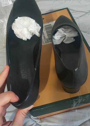 Kadın Siyah Klasik Topuklu Ayakkabı - Görsel 2