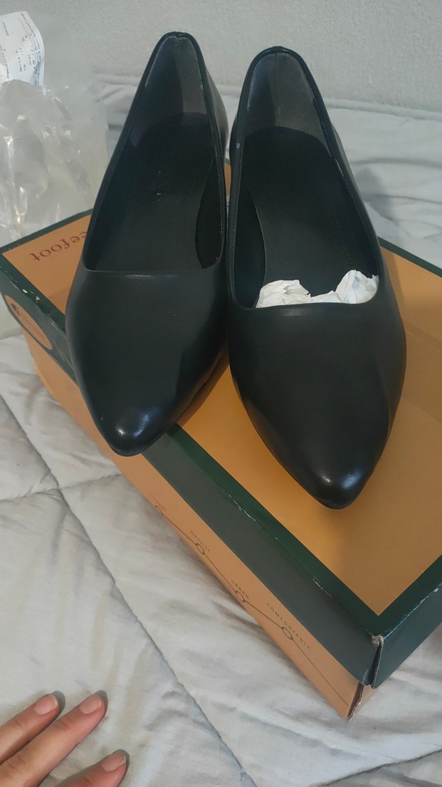 Kadın Siyah Klasik Topuklu Ayakkabı - Görsel 5