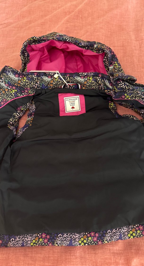 U.s polo assn kız çocuk mont - Görsel 3