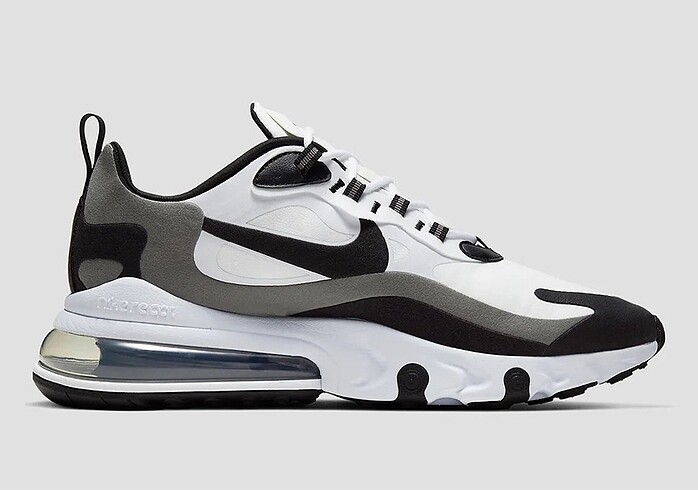 41 Beden Nike Air Max 270 React Black/White/Grey GS -