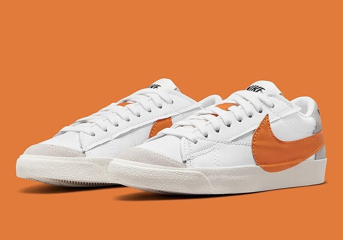 Blazer Low '77 Jumbo 'White Alpha Orange' -