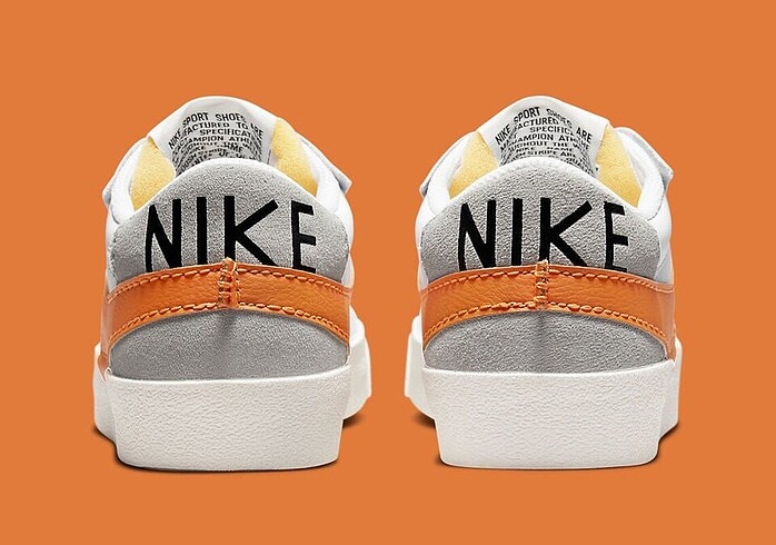 Nike Blazer Low '77 Jumbo 'White Alpha Orange' -