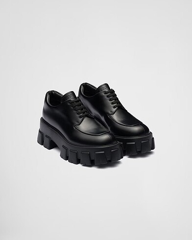 Prada Monolith Lace Up Shoes - 36,40 arası numaralar