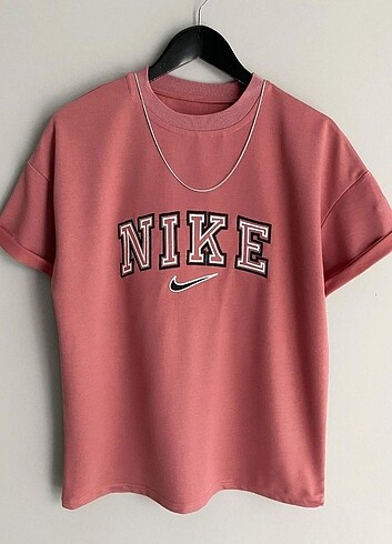 Nike Nakışlı Unisex Oversize Tshirt