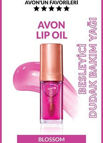 Avon dudak bakım yağı 3lü