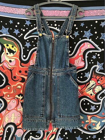 Stradivarius Stradivarius denim salopet