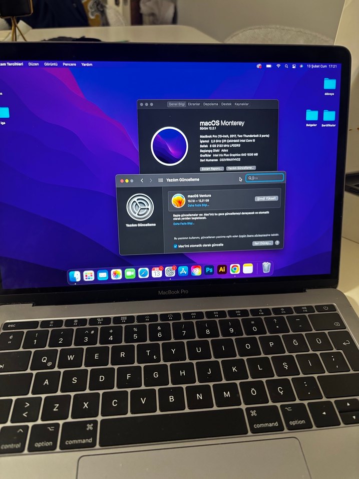 Orijinal Kutulu Macbook Pro 2017 13 Inch - Görsel 2