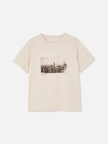 Primark Krem Tshirt