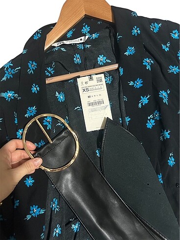 xs Beden siyah Renk Zara Gömlek Elbise
