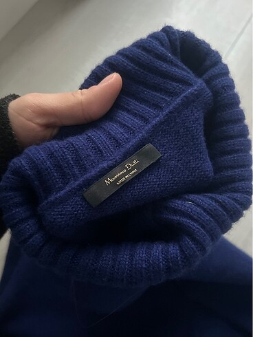 xs Beden lacivert Renk Massimo Dutti örgü elbise